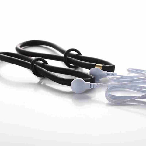 BDStyle Vaginal Ring Electro Stimulation Set Adjustable Electro Rings - Electro Sex