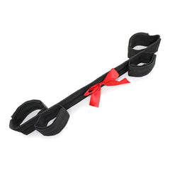 Velcro Ankle to Wrist Restraints with Bowknot - - Cuffs and Restraints