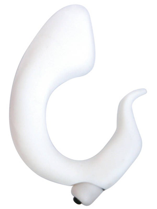 Icon Brands Velvet Plush U Vibe Massager Dual Stimulation Vibrator - Waterproof Vibrators