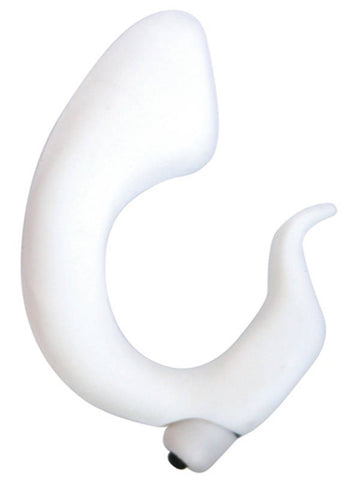 Icon Brands Velvet Plush U Vibe Massager Dual Stimulation Vibrator - Waterproof Vibrators
