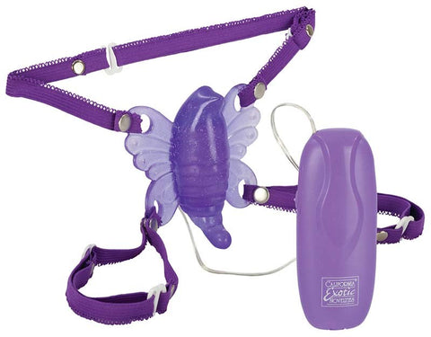 California Exotics Venus Butterfly II Hands Free Clitoral Vibrator - Strap On Sextoys