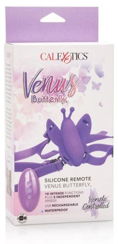 California Exotics Venus Butterfly Silicone Remote Control Panties Vibrator - Strap On Sextoys