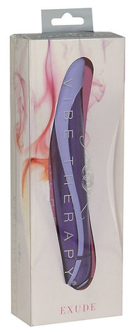 Vibe Therapy Exude Waterproof Vibrator with 7 Functions - Personal Massagers