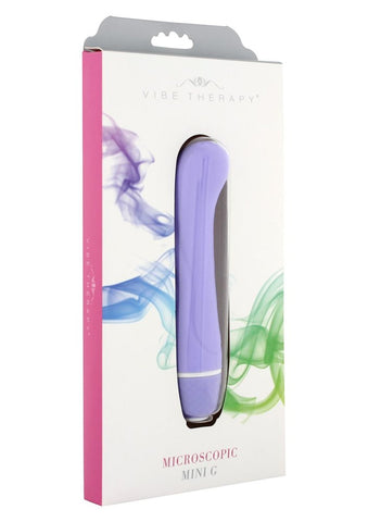 Vibe Therapy Microscopic Mini G G Spot Vibrator with Curved Tip - Waterproof Vibrators