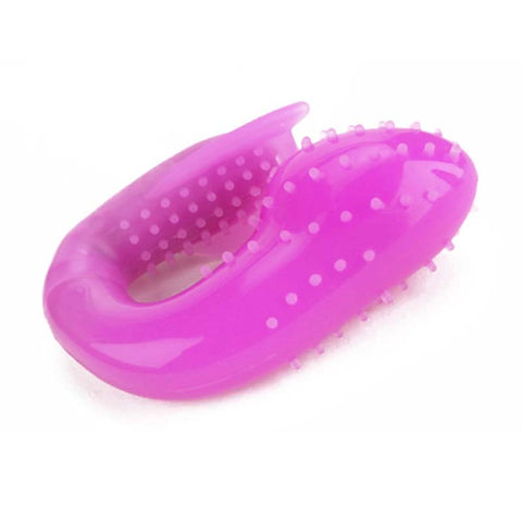 Vibratex Snuggle Puss Discreet G Spot Vibrator with Curved Design - Strap On Sextoys