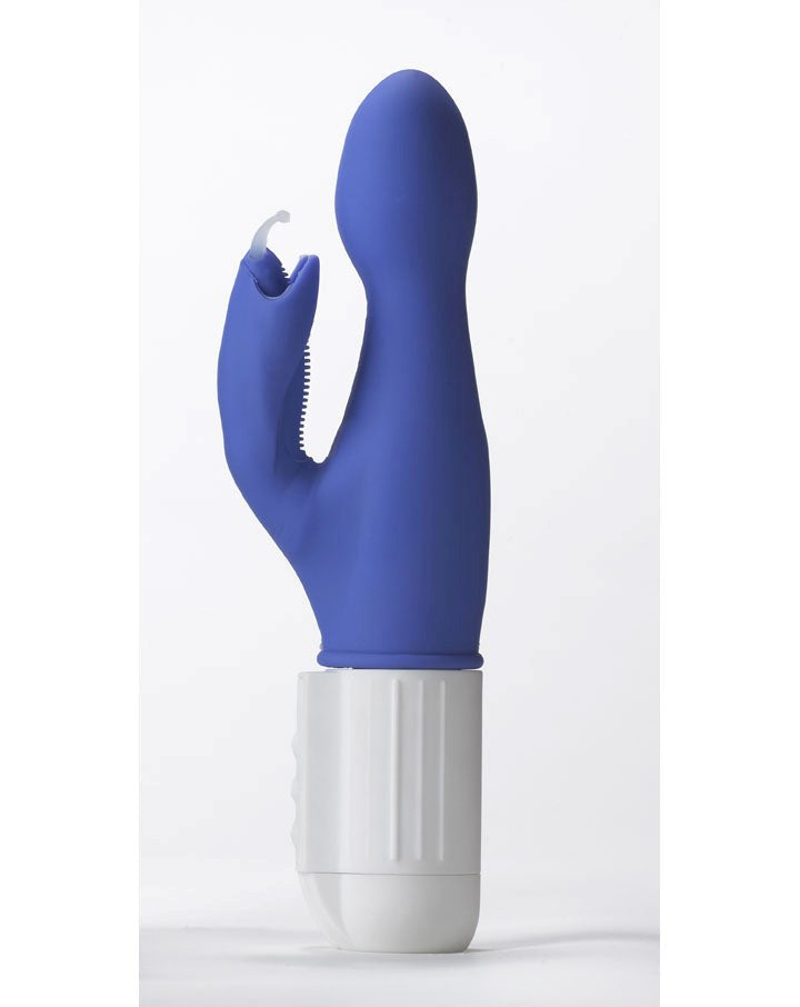 Vibratex Violet Silicone Vibrator Dual Motor G Spot and Clitoral - - Rabbit Vibrators