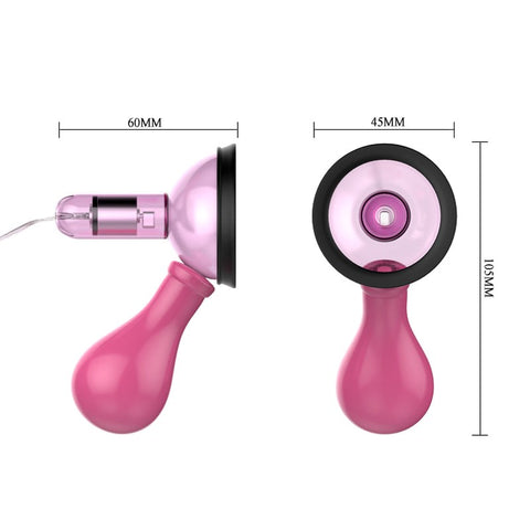 BDStyle Vibrating Breast Pump 7 Patterns for Nipple Stimulation - Breast and Nipple Toys