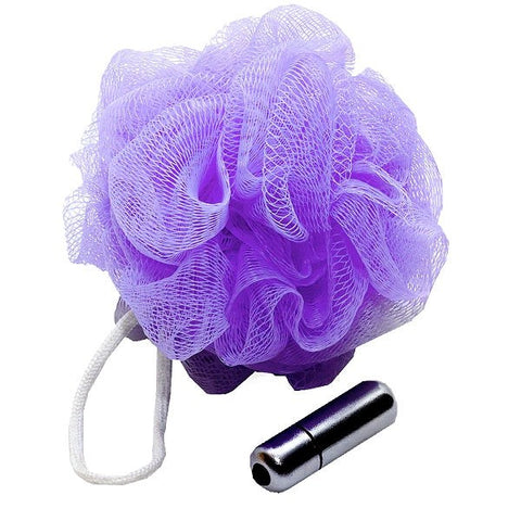 Sportsheets Vibrating Mesh Sponge Bath Time Pleasure and Relaxation - Vibrator Accessories