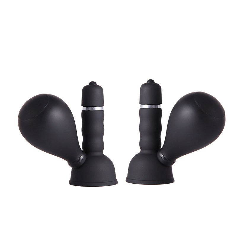 BDStyle Vibrating Nipple Pump Sucker Dual Action Suction and Vibration - Breast and Nipple Toys