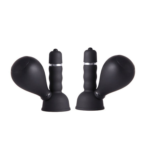 BDStyle Vibrating Nipple Pump Sucker Dual Action Suction and Vibration - Breast and Nipple Toys