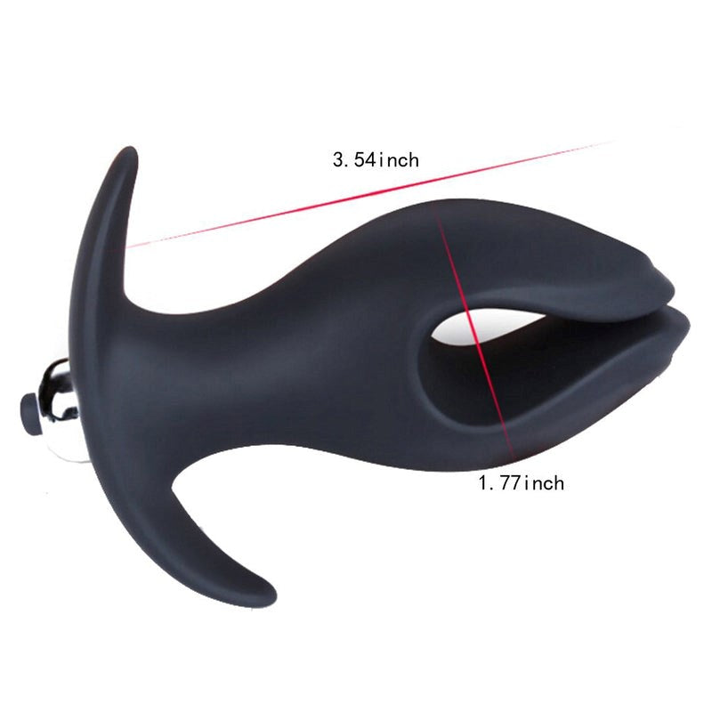 Vibrating Silicone Ass Anchor Get Harder Now - - Anal Vibrators