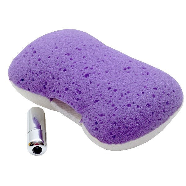 Sportsheets Vibrating Sponge Bath Masturbation Vibrator with Cleansing - - Vibrator Accessories