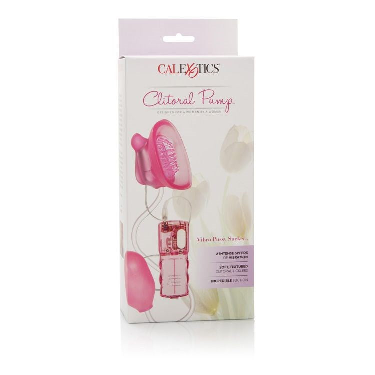 California Exotics Vibro Pussy Sucker Dual Action Clitoral Stimulator - Pussy And Clit Toys