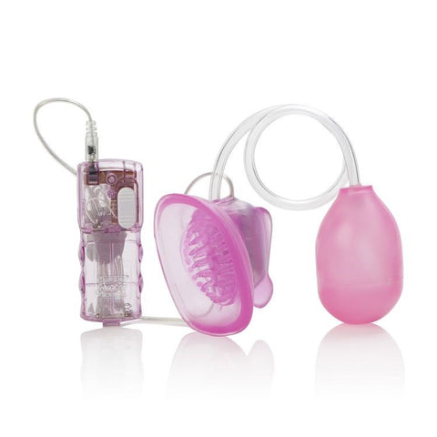 California Exotics Vibro Pussy Sucker Dual Action Clitoral Stimulator - Pussy And Clit Toys
