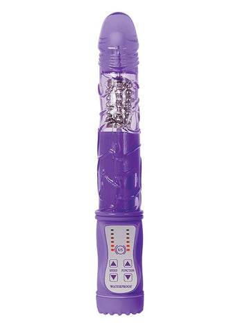 Evolved Violet Revolver Rotating Dildo with 6 Speed Settings - G-Spot Vibrators