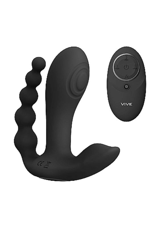 Shots Toys Vive Kata Triple Stimulation Vibrator with Remote Control - - G-Spot Vibrators