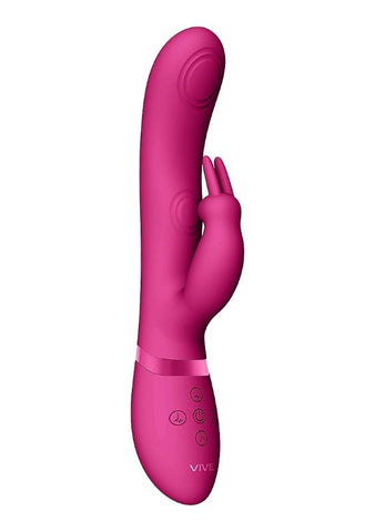 Shots Toys Vive MAY Dual Pulse Wave Rabbit Vibrator with Dual Motors - Rabbit Vibrators