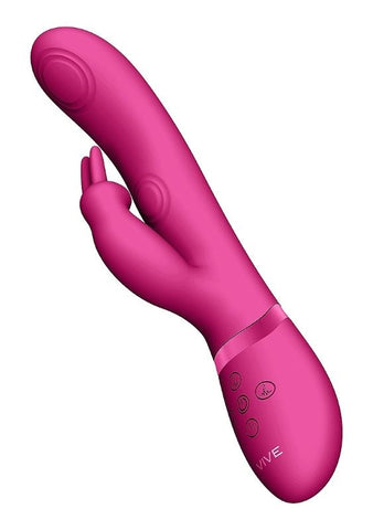 Shots Toys Vive MAY Dual Pulse Wave Rabbit Vibrator with Dual Motors - Rabbit Vibrators