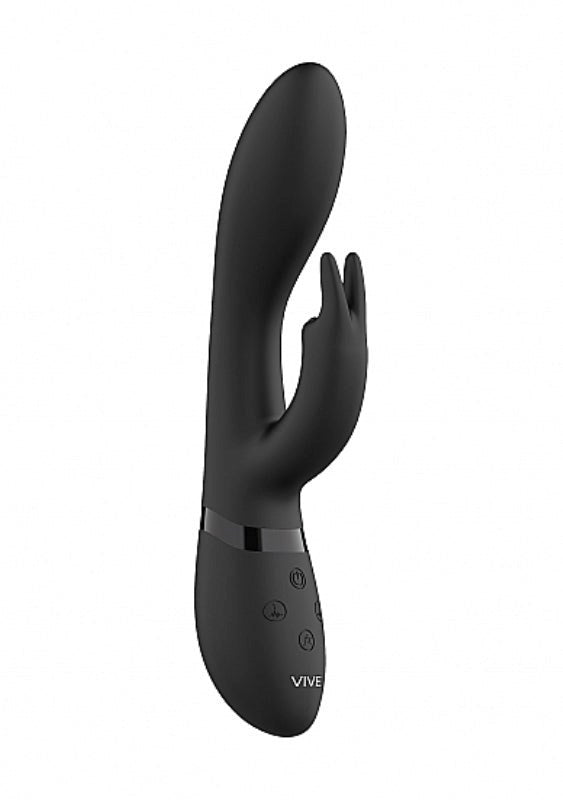 Shots Toys Vive Zosia Black Dual Motor Rabbit Vibrator - - Rabbit Vibrators