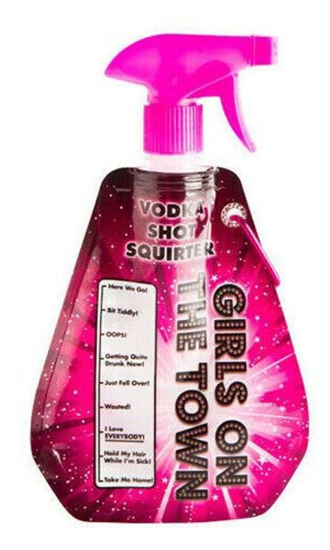 MDI Australia Vodka Shot Squirter 500ml Capacity Party Accessory - - Bachelorette and Bucks