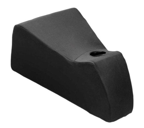 XR Brands Wand Essentials Black Ecsta Seat Body Wand Cushion Hands Free Support - Vibrator Accessories
