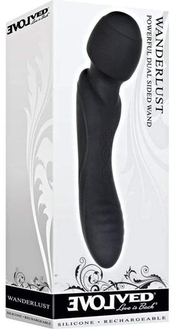 Evolved Wanderlust 49 Pleasure Packed Functions Dual Sided Wand - Body Wands