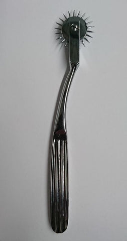 Hells Couture Wartenberg PinWheel 1 Wheel Medical Grade Steel BDSM Tool - Dental and Clinical