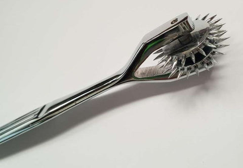 Hells Couture Wartenberg PinWheel 2 Wheel Stainless Steel Sensation Tool - Dental and Clinical