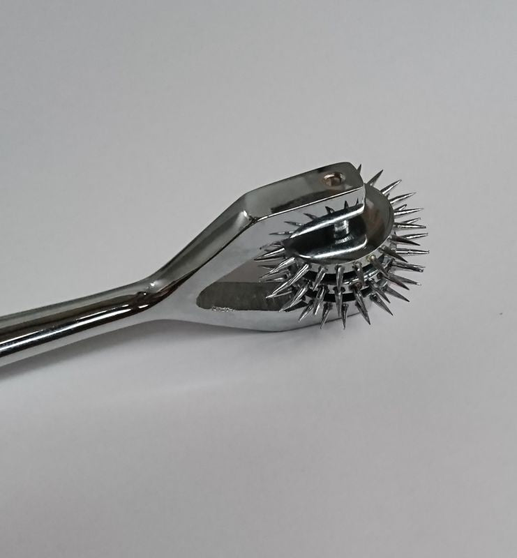 Hells Couture Wartenberg PinWheel 3 Wheel Stainless Steel Sensory Toy - - Dental and Clinical