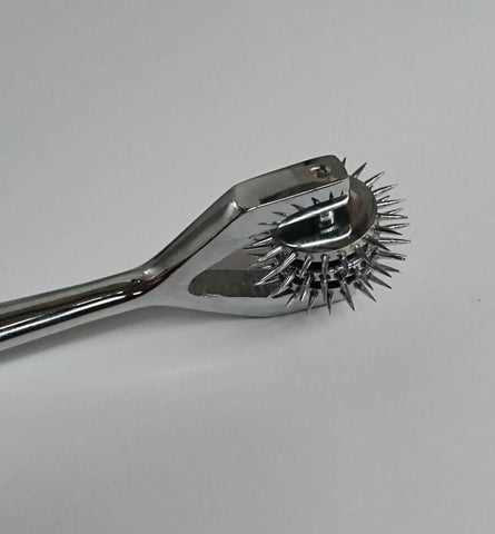 Hells Couture Wartenberg PinWheel 3 Wheel Stainless Steel Sensory Toy - Dental and Clinical