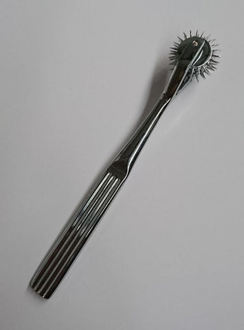 Hells Couture Wartenberg PinWheel 3 Wheel Stainless Steel Sensory Toy - Dental and Clinical