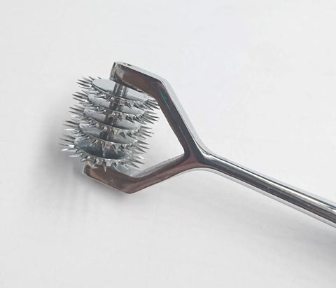 Hells Couture Wartenberg PinWheel 5 Wheel Surgical Steel Sensation Toy - Dental and Clinical