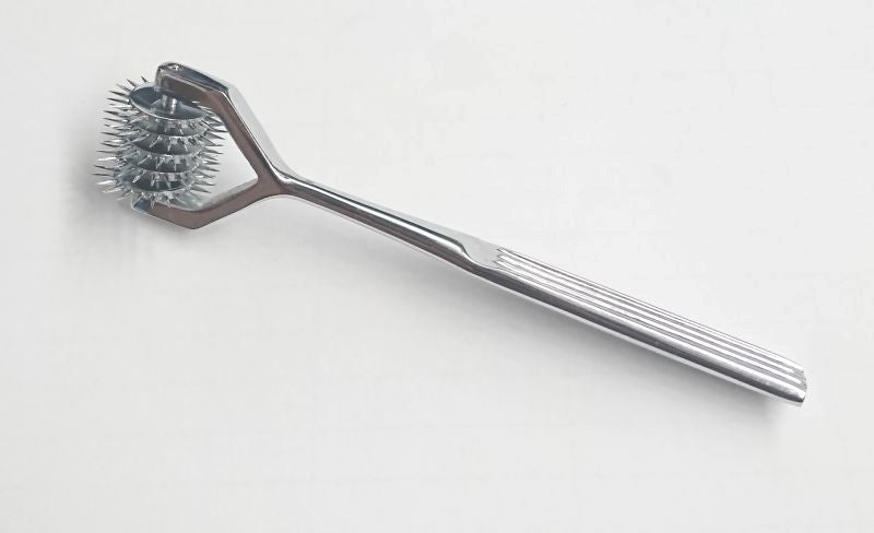 Hells Couture Wartenberg PinWheel 5 Wheel Surgical Steel Sensation Toy - - Dental and Clinical