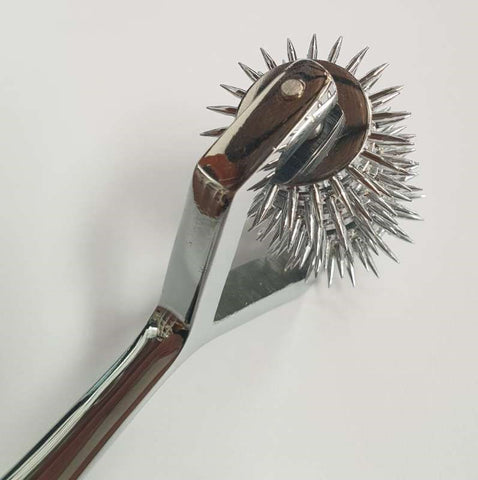 Hells Couture Wartenberg PinWheel 7 Wheel Medical Grade Steel Sensation - Dental and Clinical