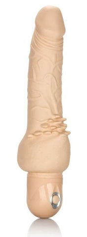 California Exotics Waterproof Power Stud Cliterrific Ivory Dual Stimulation - Realistic Dildos