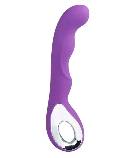 SZ Passion Toy Wavy G Spot Vibrator with Ridged Shaft Design - - G-Spot Vibrators