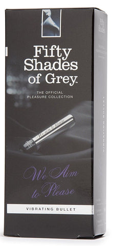 Love Honey We Aim To Please Vibrating Bullet Massager Silver Waterproof - Bullet Vibrators