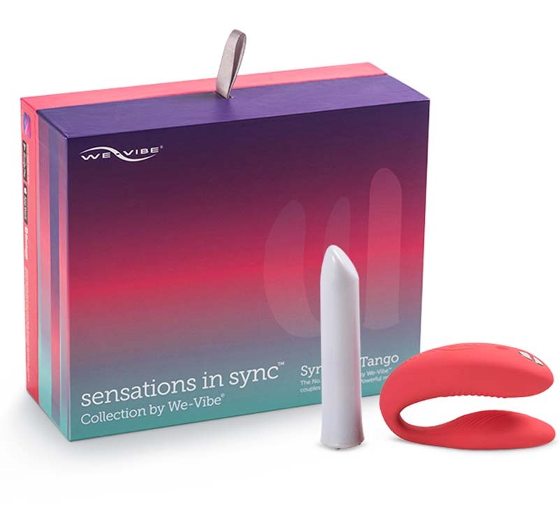 We Vibe Sensations In Sync Couples Vibrator - - Clit Ticklers and Pulsators