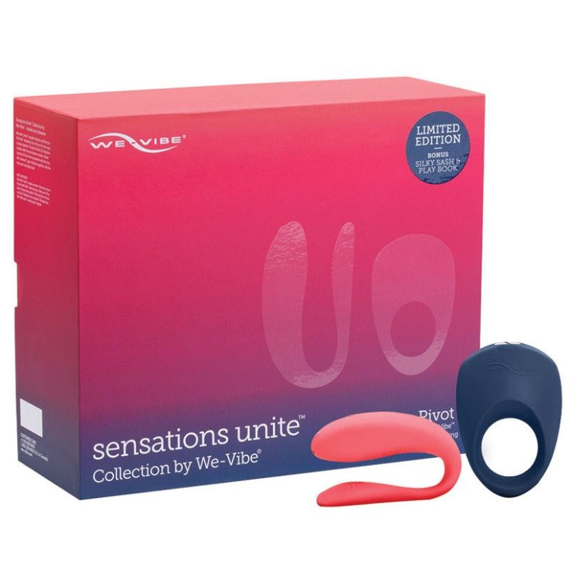 We Vibe Sensations Unite Collection Couples Vibrator Set - - Clit Ticklers and Pulsators