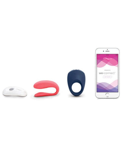 We Vibe Sensations Unite Collection Couples Vibrator Set - Clit Ticklers and Pulsators