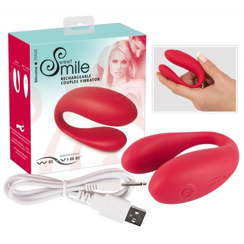 We Vibe Special Edition Sweet Smile Rechargeable Couples Vibes Dual Motor - Sex Kits