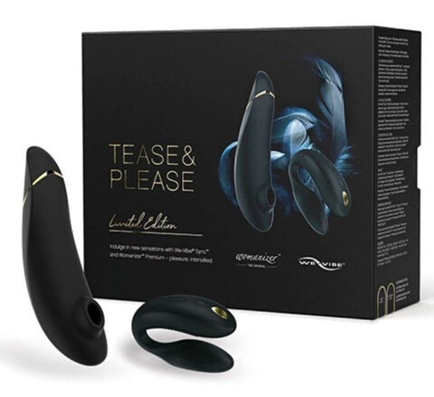 Couples' Intimate Exploration - We-Vibe and Womanizer Tease and Please Kit - Sex Kits