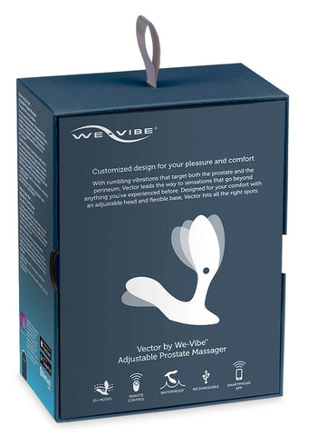 We Vibe Vector Adjustable Prostate Massager with Dual Stimulation - Luxury Sex Toys