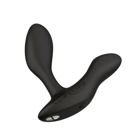 WOW Tech We Vibe Vector + Charcoal Black Dual Stimulation Prostate Vibrator - Sex Kits