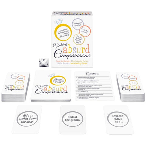 Kheper Games Wedding Absurd Comparisons Card Game - Sex Games, Coupons and Tricks