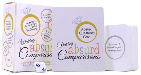 Kheper Games Wedding Absurd Comparisons Card Game - Sex Games, Coupons and Tricks