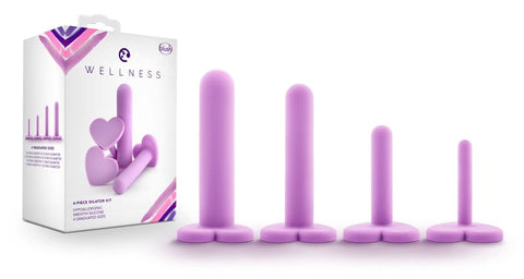 Blush Novelties Wellness Dilator Kit Progressive Pelvic Health Training - Love Eggs and Kegel Exercisers