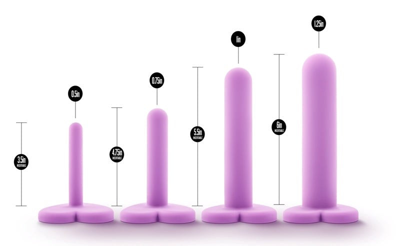 Blush Novelties Wellness Dilator Kit Progressive Pelvic Health Training - - Love Eggs and Kegel Exercisers