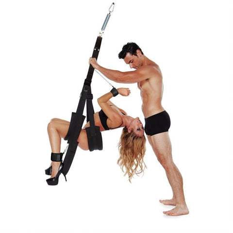 Xgen Products Whipsmart Fantasy Bondage Swing with Adjustable Cuffs - Sex Swings And Slings