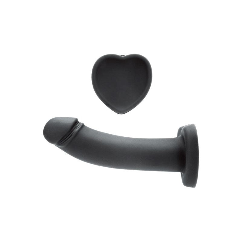 Xgen Products Whipsmart Heartbreaker Soft Firm and Harness Compatible Dildo - - Realistic Dildos